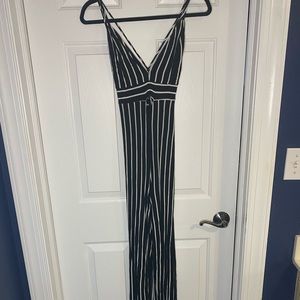 super cute striped jumpsuit from privy
